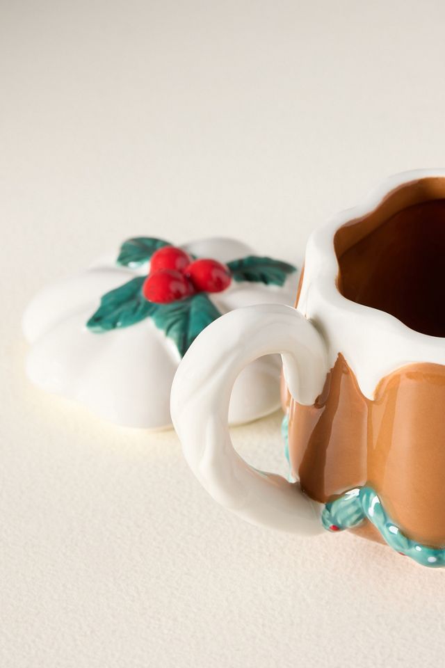 Patisserie Stoneware Lidded Mug #3