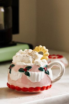 Patisserie Stoneware Lidded Mug