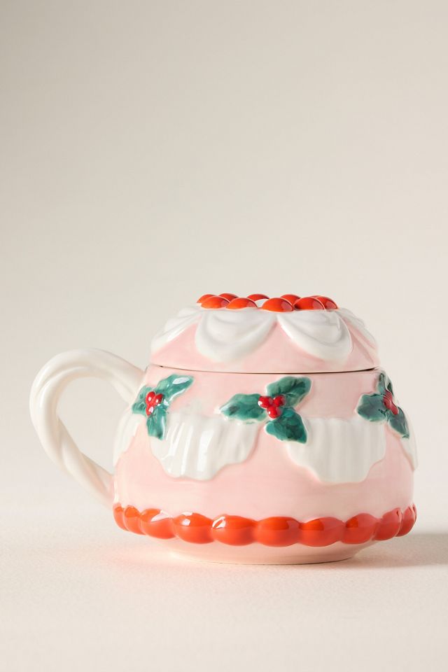 Patisserie Stoneware Lidded Mug #2