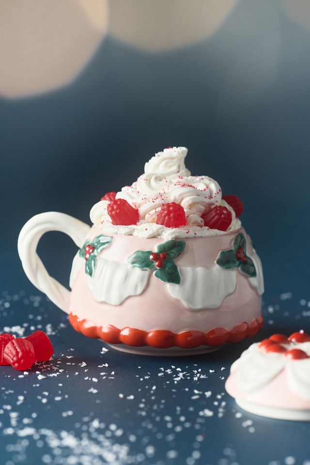 Patisserie Stoneware Lidded Mug #1