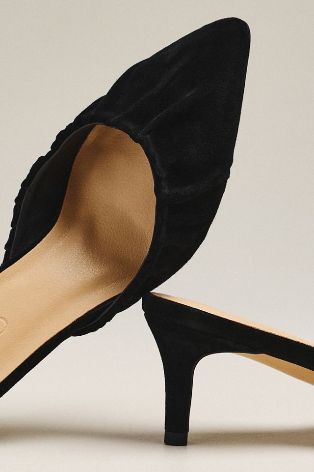 Silent D Crilla Scrunch Kitten Heel Mules #2