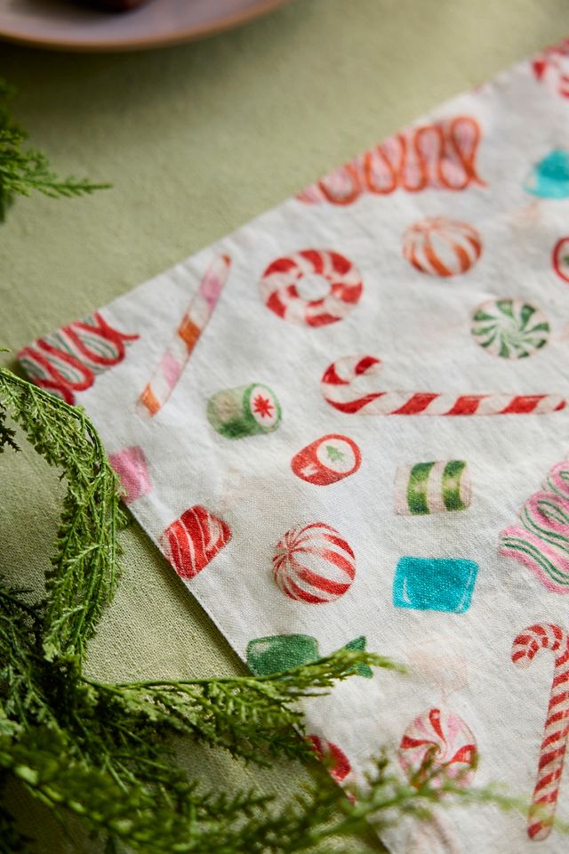 Vintage Candy Linen Placemat #1