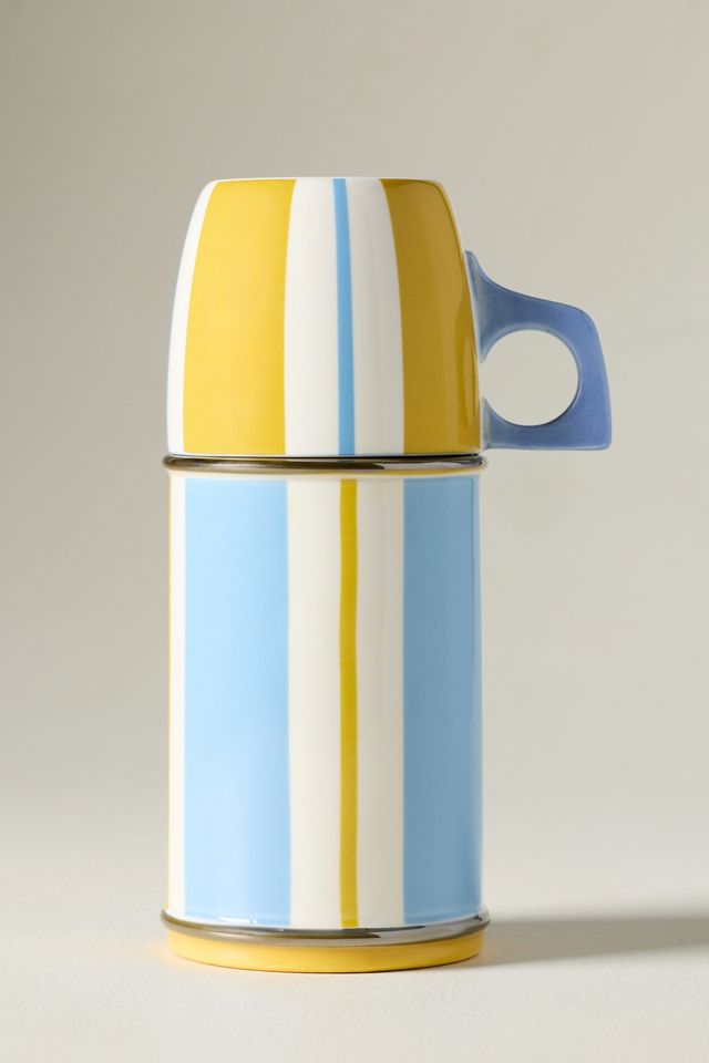 Paulinette Stoneware Demi Sipper & Mug Set #2