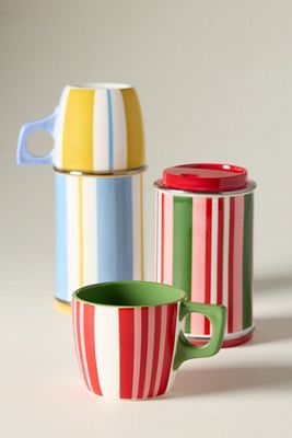 Paulinette Stoneware Demi Sipper & Mug Set