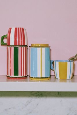 Paulinette Stoneware Demi Sipper & Mug Set