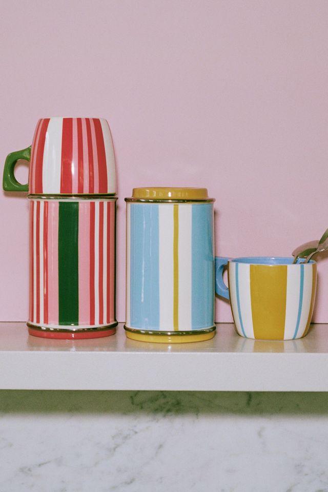 Paulinette Stoneware Demi Sipper & Mug Set #3