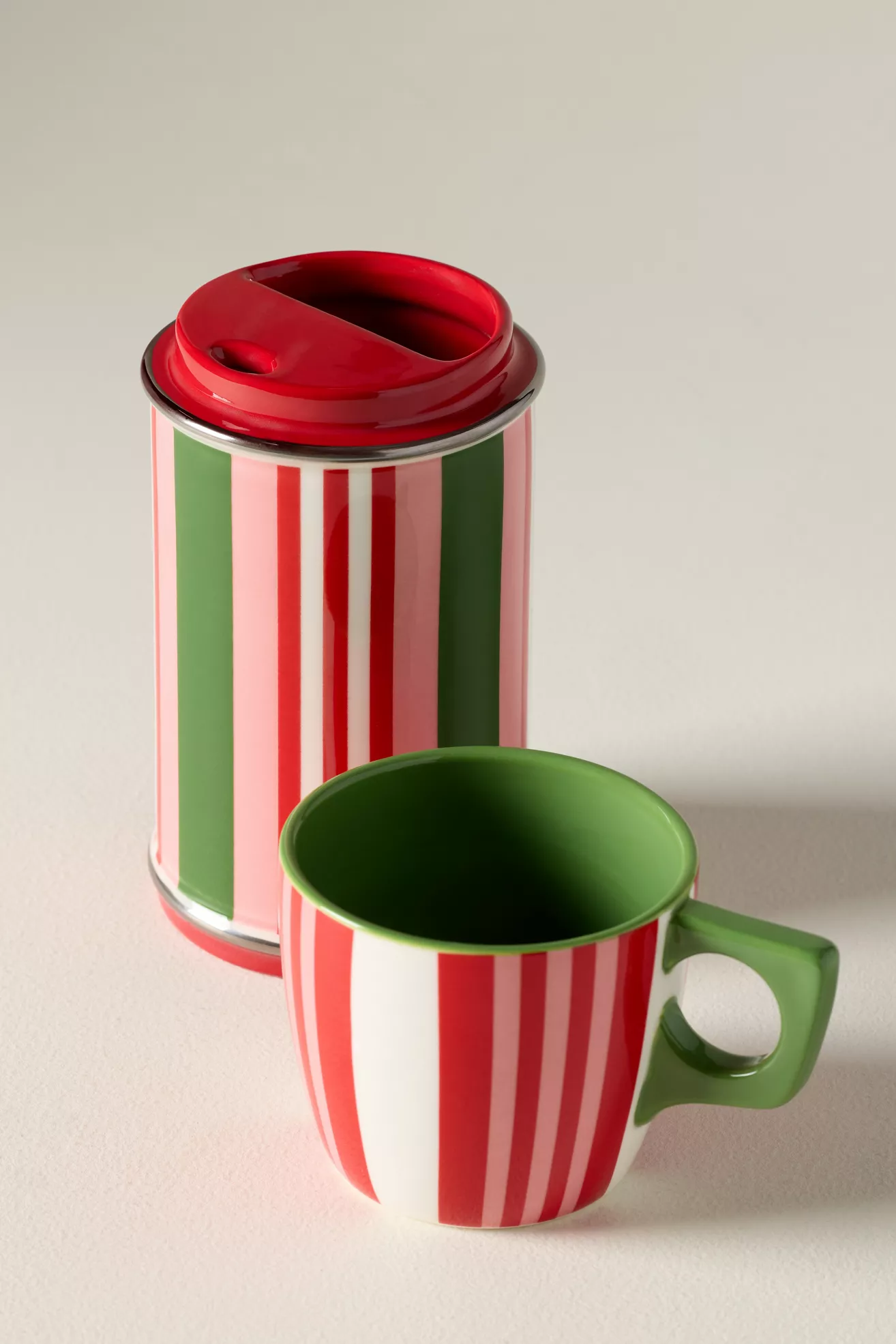 Paulinette Stoneware Demi Sipper & Mug Set - thumbnail 3
