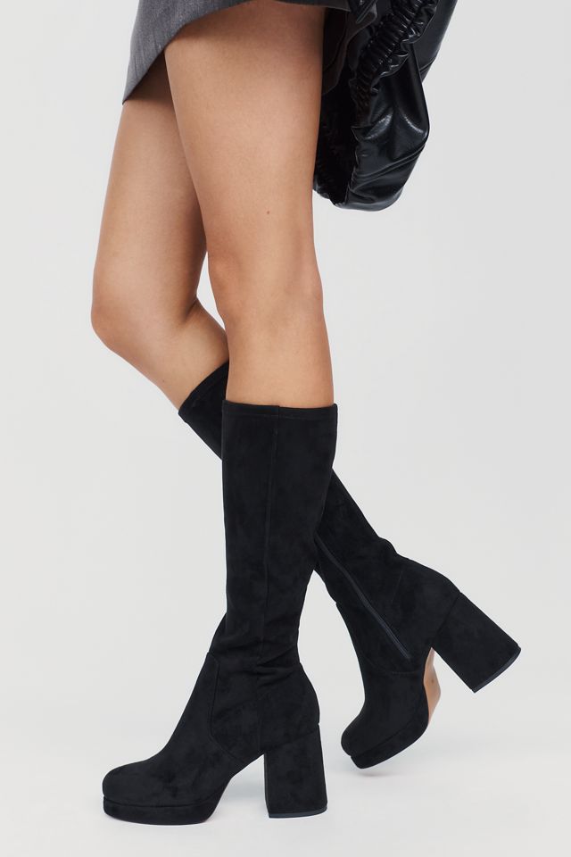 Silent D Georgia Platform Tall Boots #1