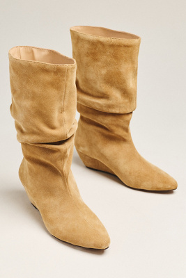 Silent D Wiki Scrunch Boot In Beige