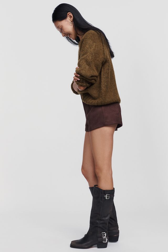 Silent D Demi Leather Buckle Boots #1