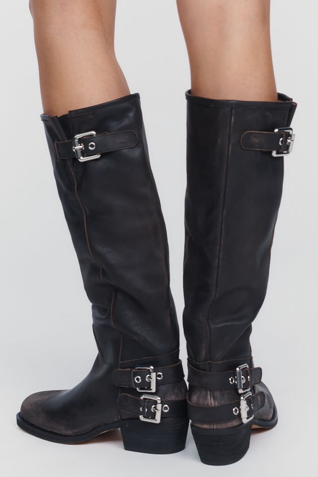 Silent D Demi Leather Buckle Boots #3