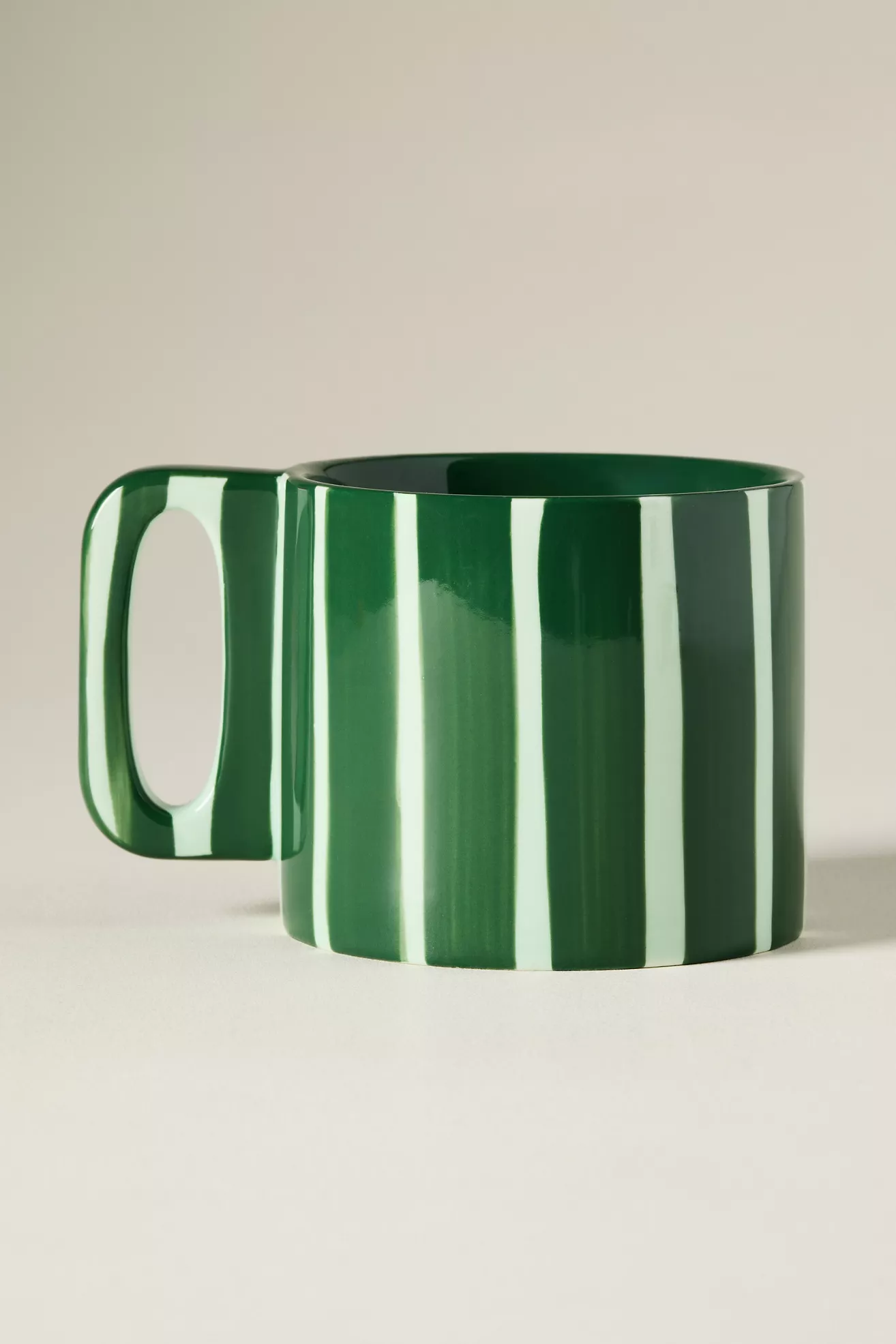 Sloane Striped Stoneware Mug - thumbnail 4