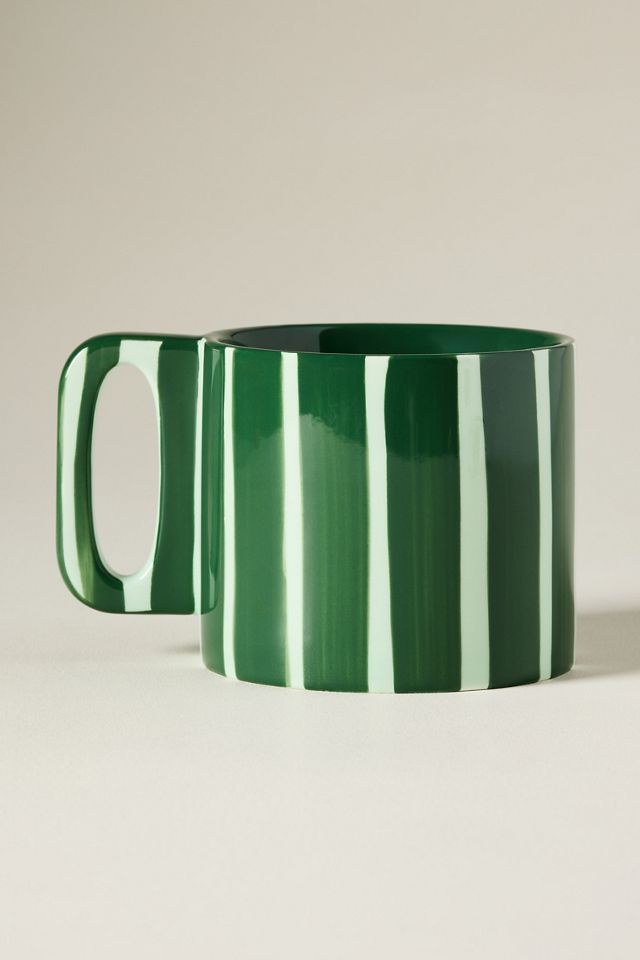 Tazza in Gres a Righe Sloane #1