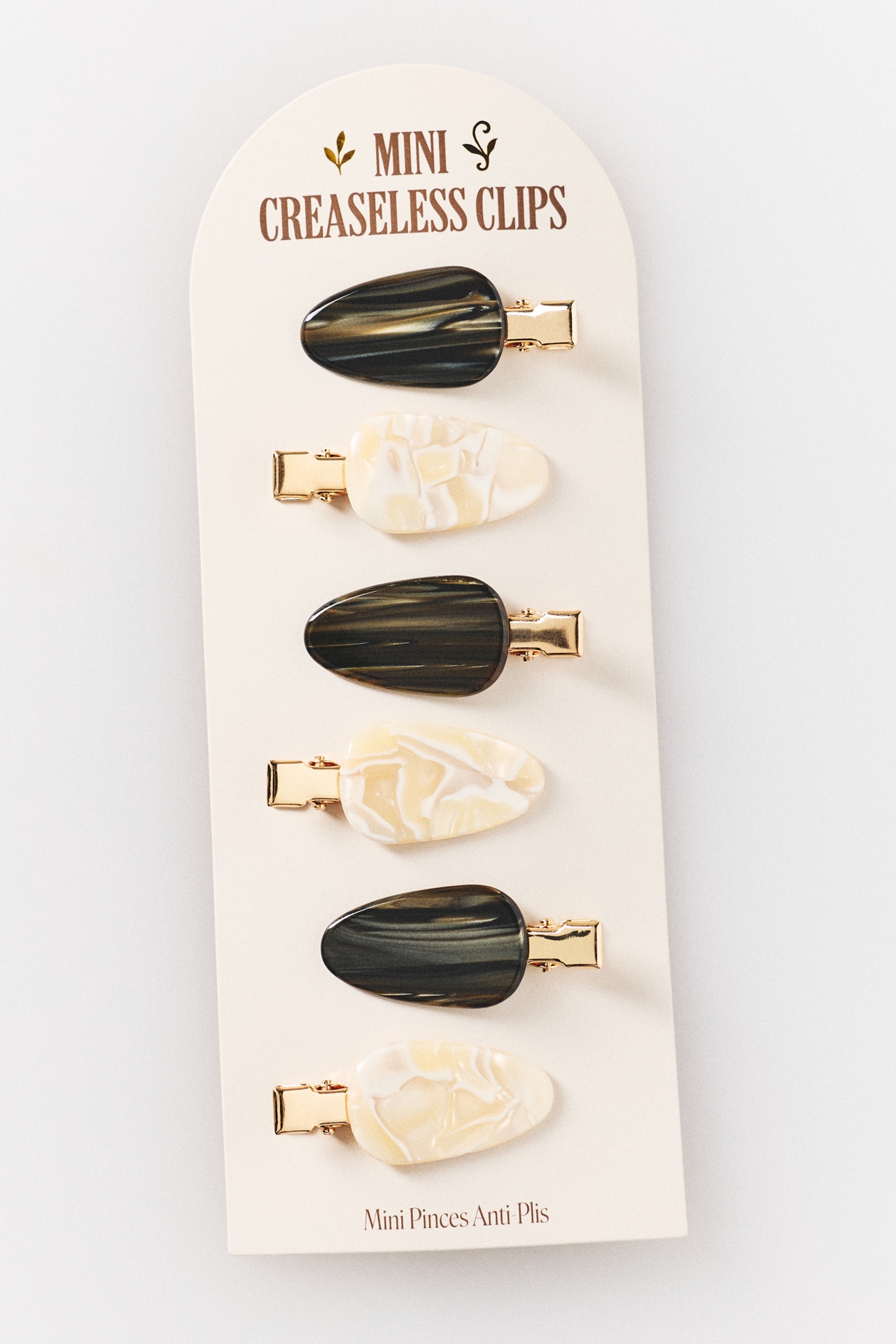 By Anthropologie Mini Crease-Free Clips