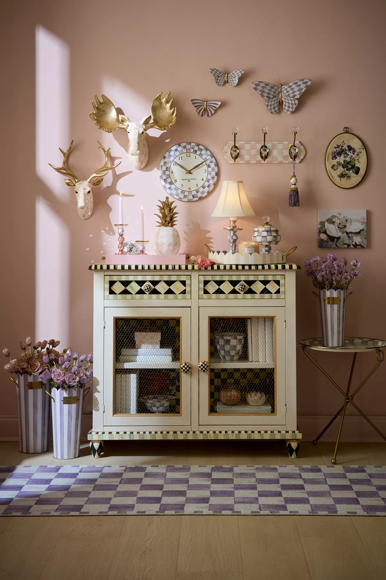 MacKenzie-Childs Check Wall Clock - thumbnail 7