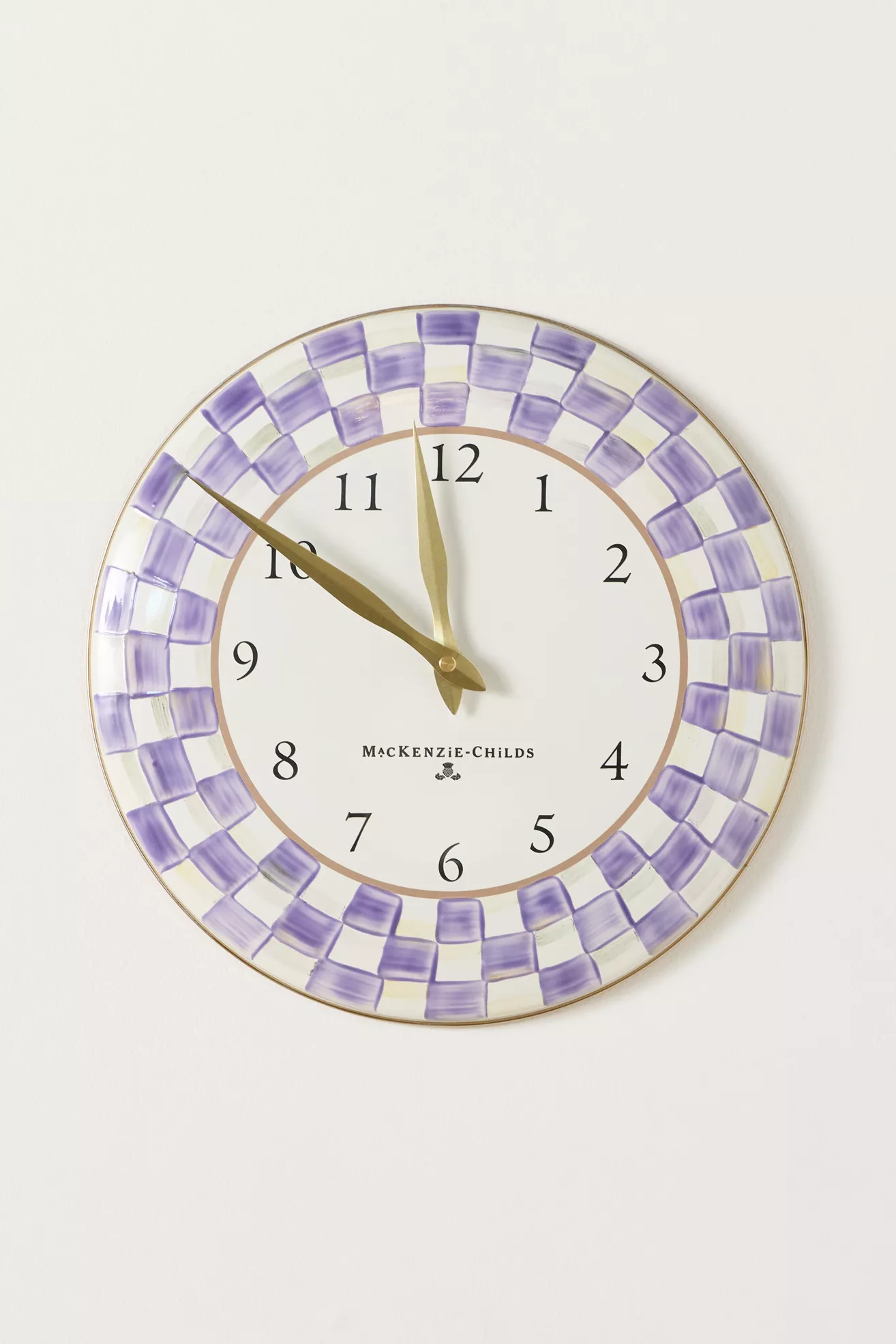 MacKenzie-Childs Check Wall Clock - thumbnail 5