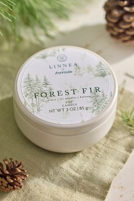 Linnea Petite Tin Candle, Forest Fir