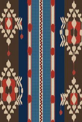 MINDTHEGAP King’s Ikat Wallpaper