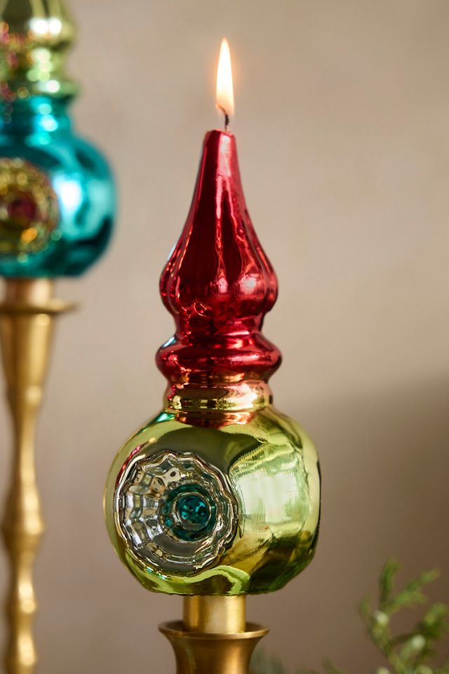 Vintage Tree Topper Candle #2