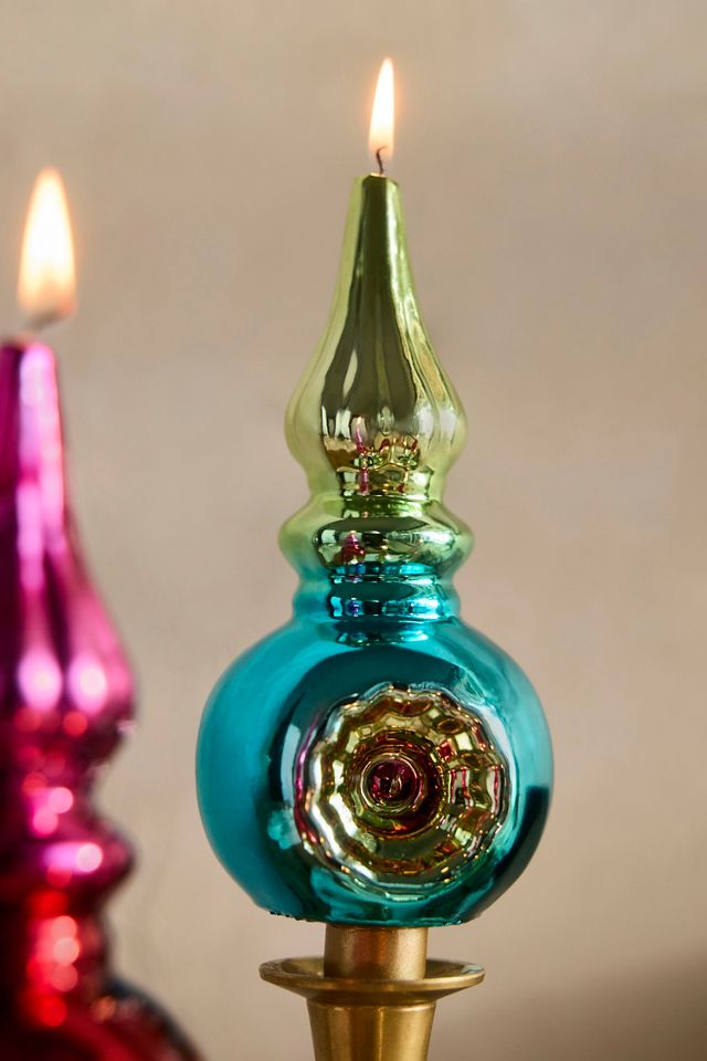 Vintage Tree Topper Candle #4