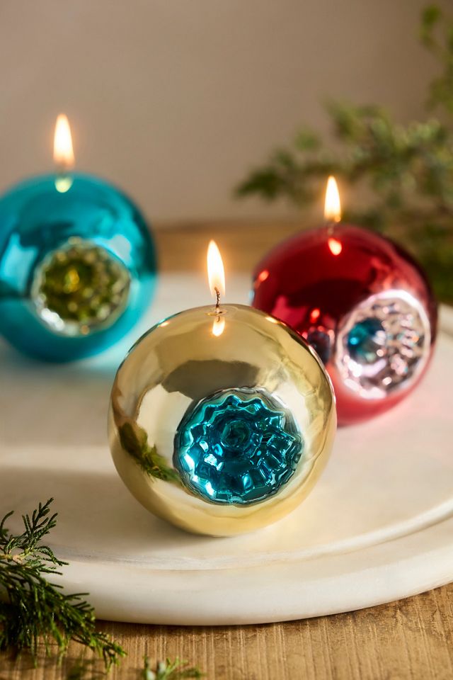 Vintage Ornament Candle #4