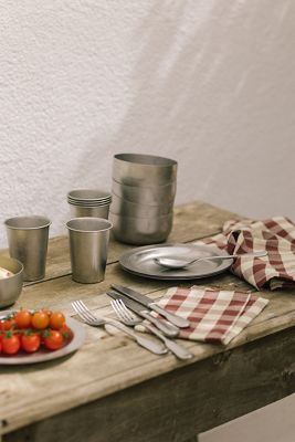 Ferm Living Stainless Steel Tumbled Cup