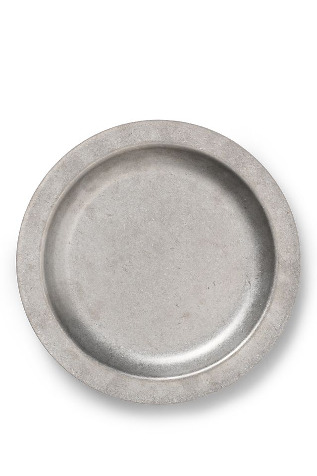 Ferm Living Stainless Steel Tumbled Plate #1