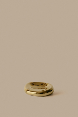 Ferm Living Bellure Bowl In Gold