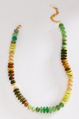 By Anthropologie Beaded Preppy Necklace