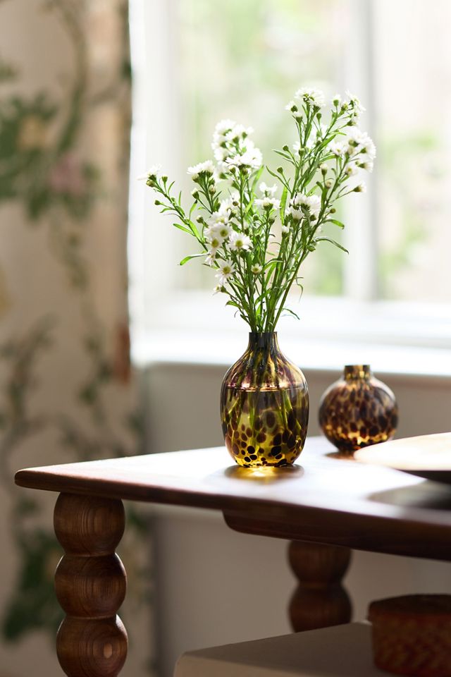 Mini Tortoise Bud Vases, Set of 2