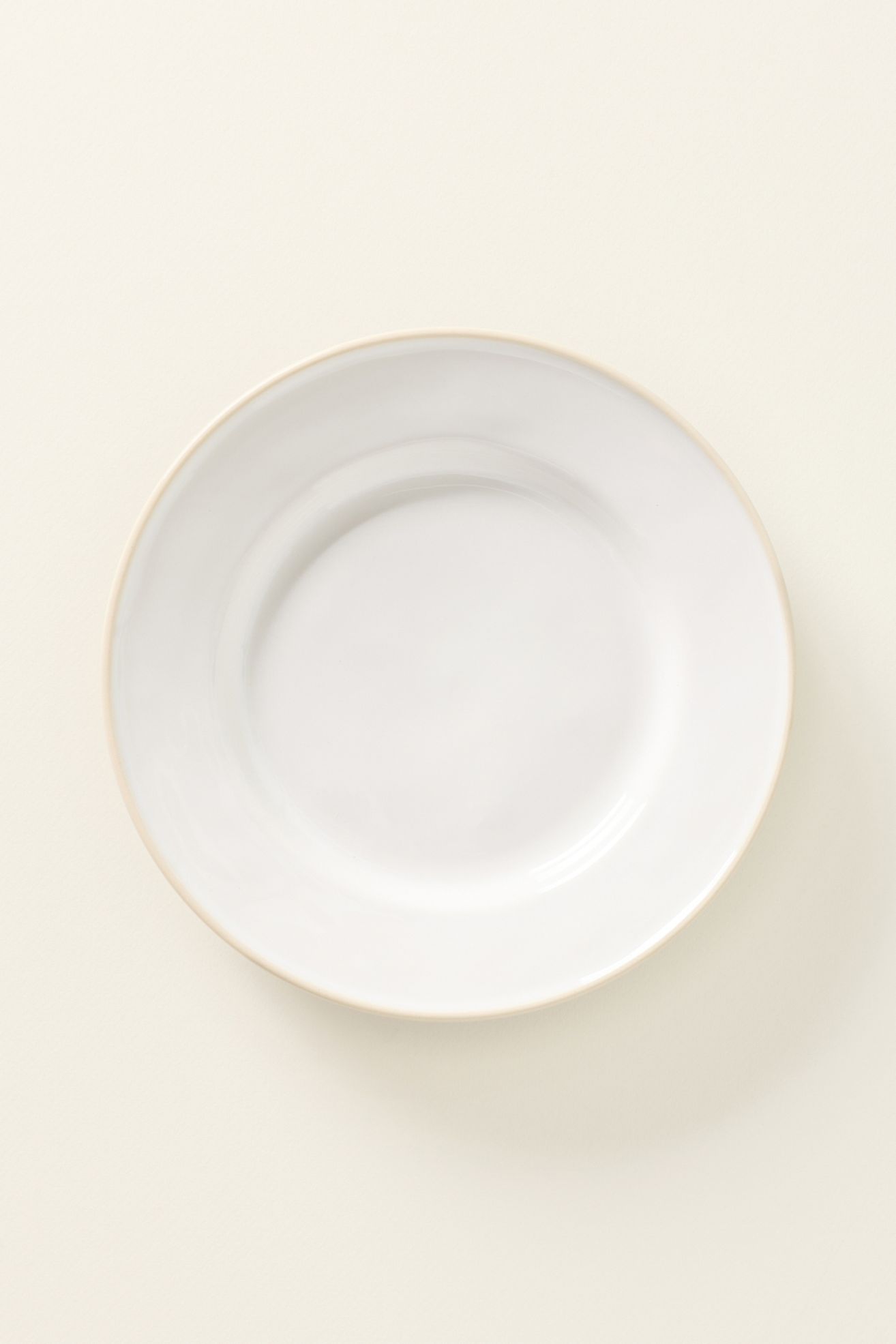 Costa Nova Beja Stoneware Dessert Plates, Set of 4 - Cream