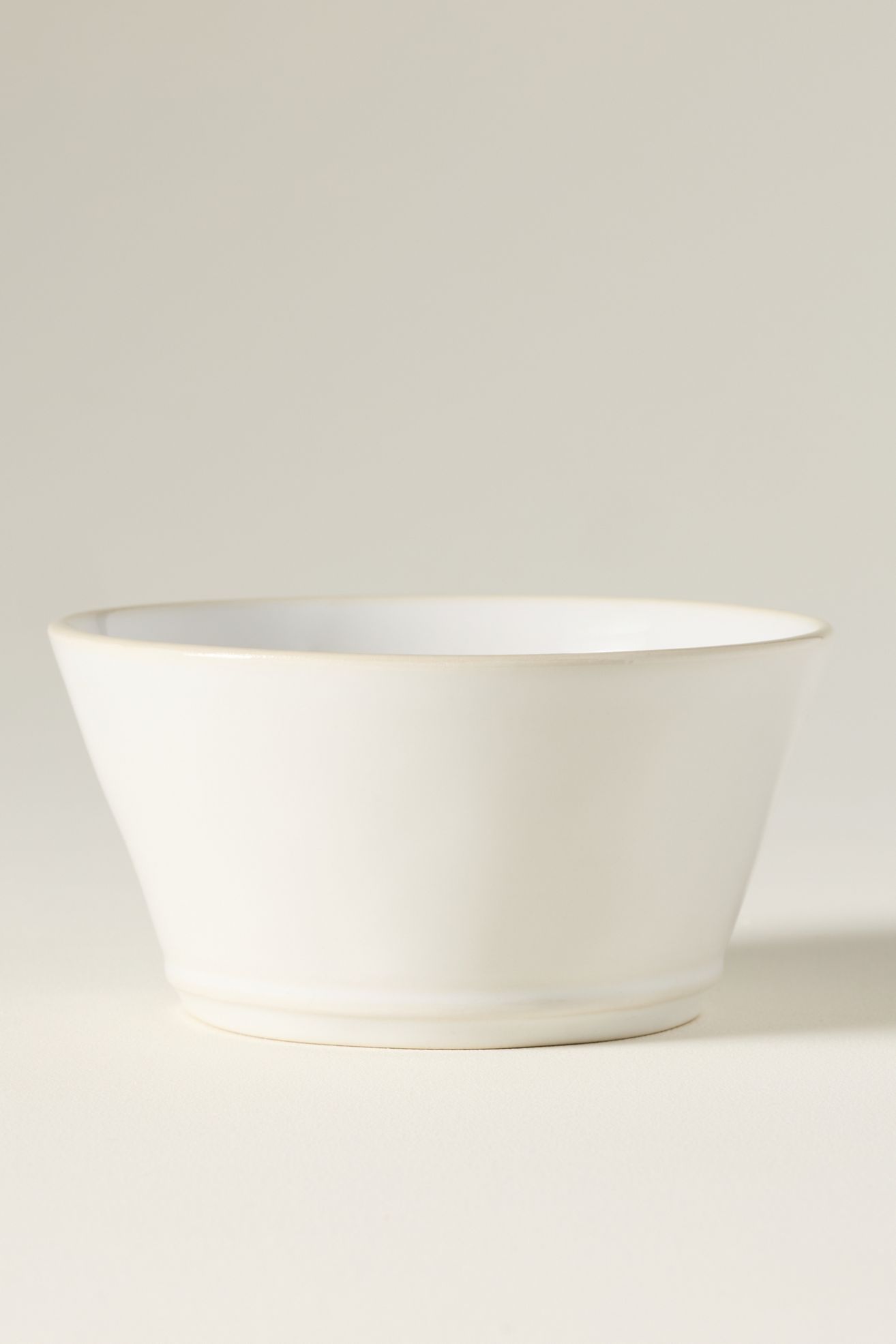 Costa Nova Beja Stoneware Soup/Cereal Bowls, Set of 4 - Cream