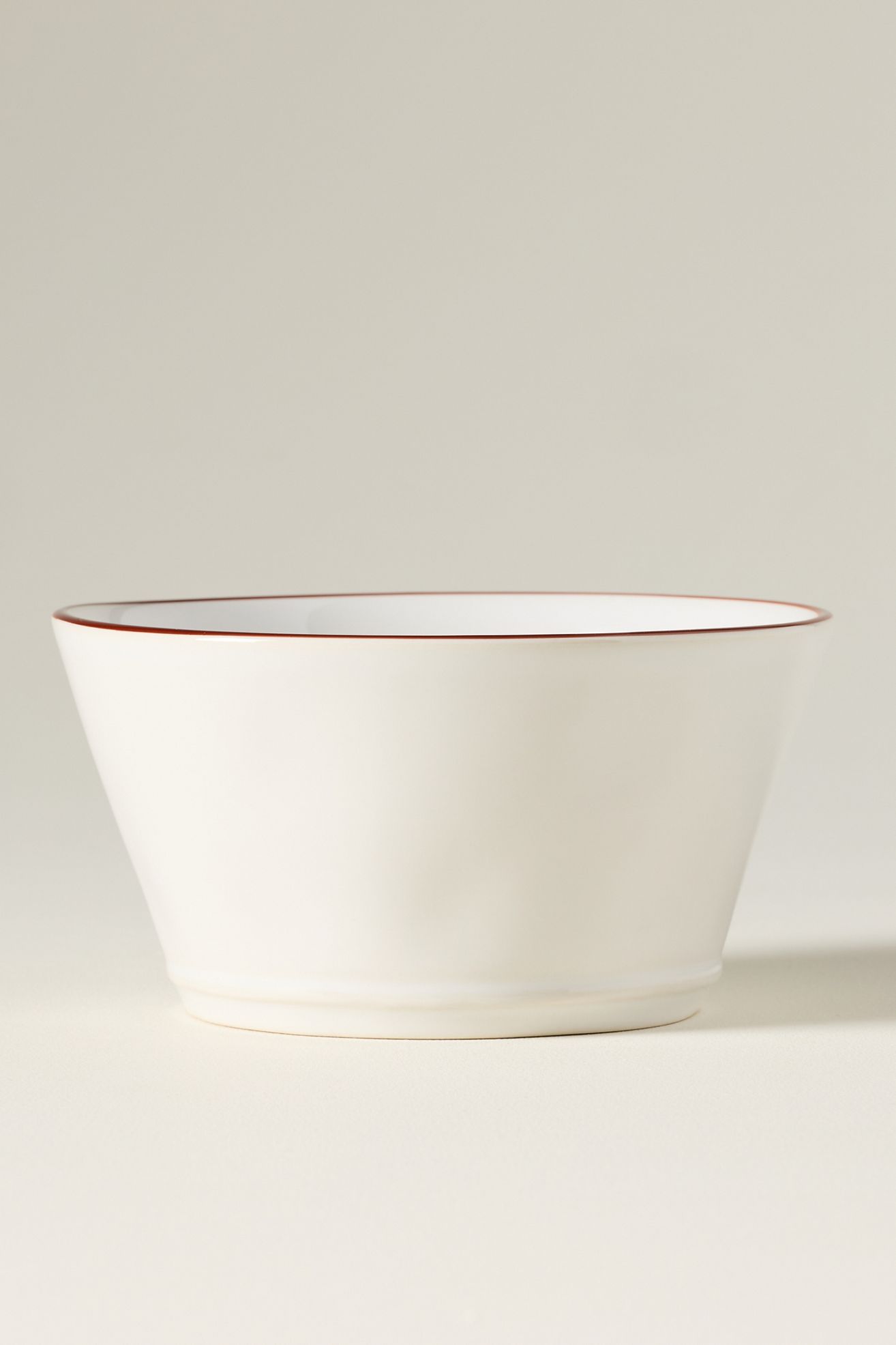 Costa Nova Beja Stoneware Soup/Cereal Bowls, Set of 4 - Red, Set Of 4