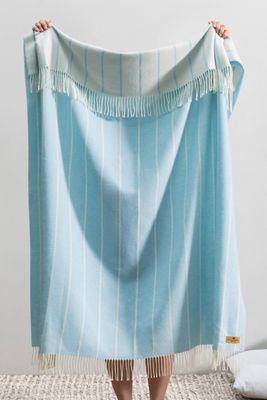 Lands Downunder Fiji Stripe Throw Blanket