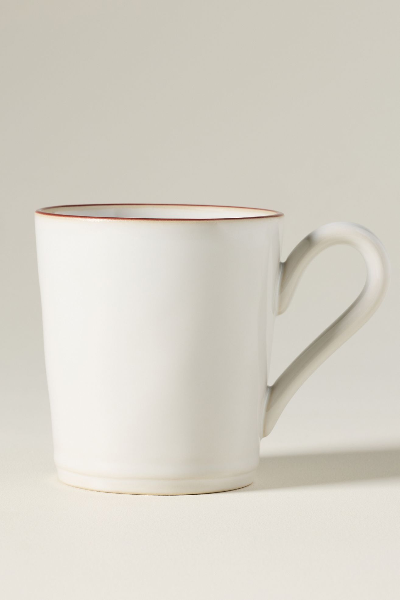 Costa Nova Beja Stoneware Mugs, Set of 4 - Red, Set Of 4