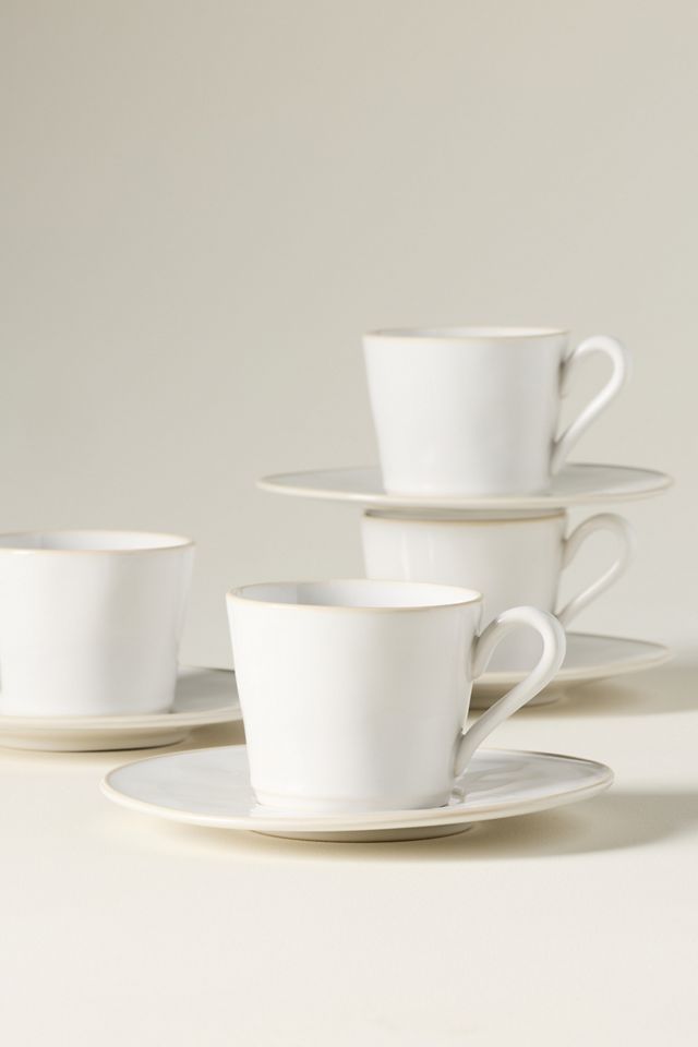 Costa Nova Beja Stoneware Teacup & Saucer #1