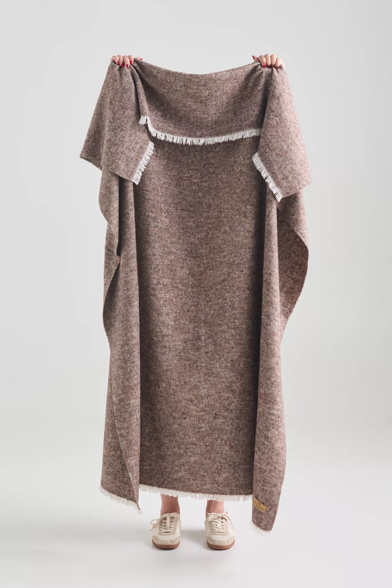 Lands Downunder Cinder Mist Throw Blanket