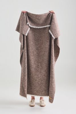 Lands Downunder Cinder Mist Throw Blanket