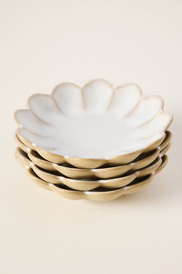 Costa Nova Marrakesh Stoneware Small Appetizer Plates, Set of 4 #1