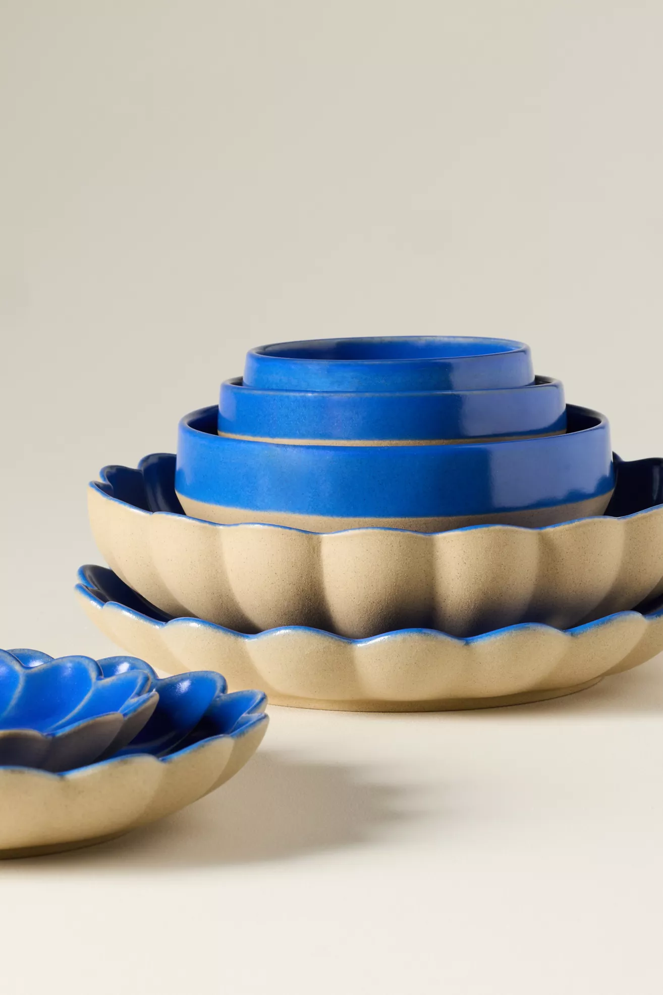 Costa Nova Marrakesh Stoneware Small Appetizer Plates, Set of 4 - thumbnail 7