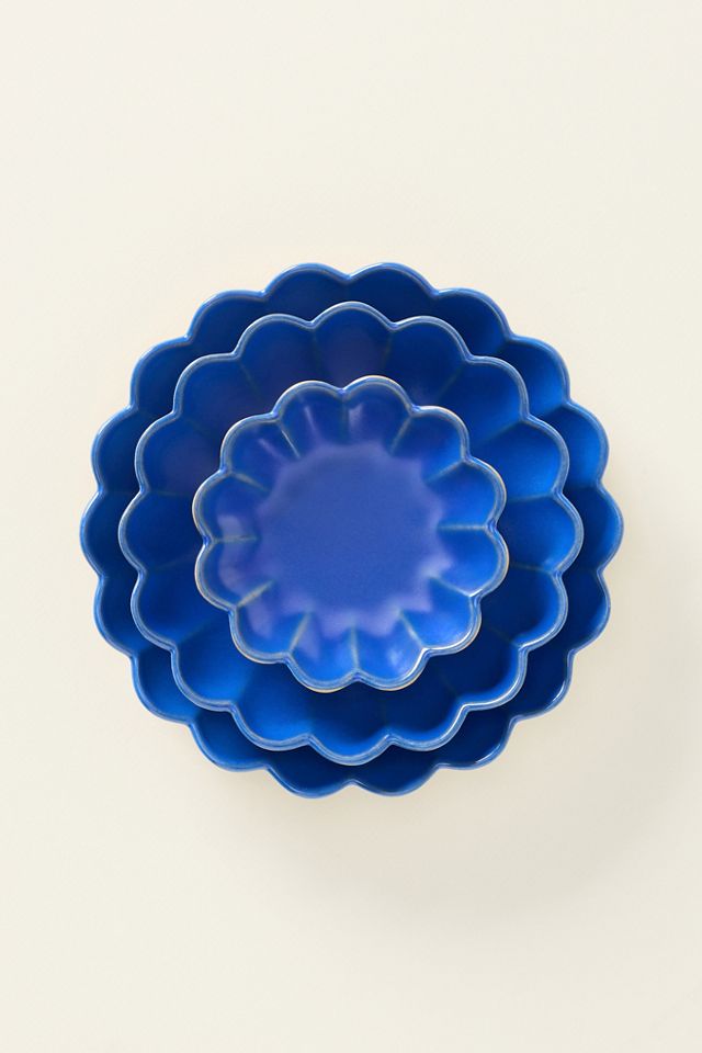 Costa Nova Marrakesh Stoneware Small Appetizer Plates, Set of 4 #3