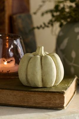 Cement Pumpkin