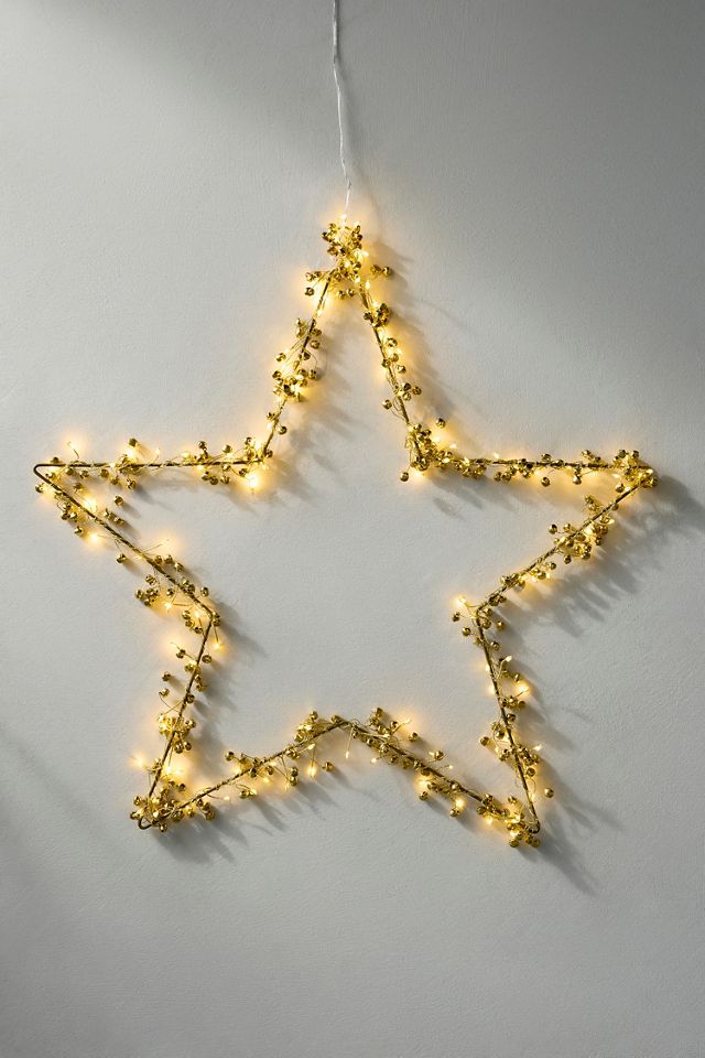Illuminated Jingle Bell Star #2
