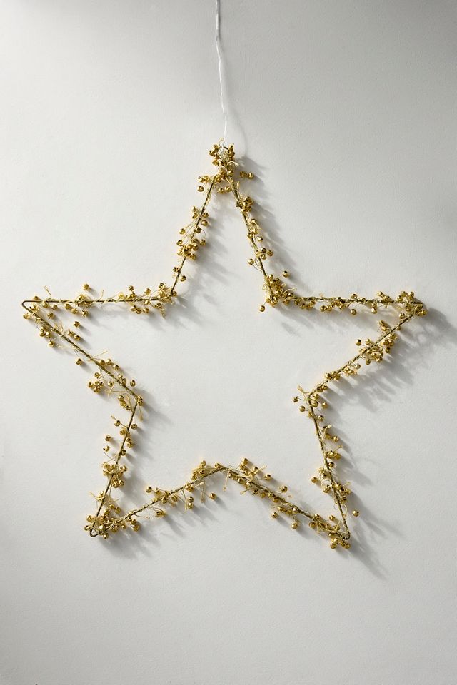 Illuminated Jingle Bell Star #3