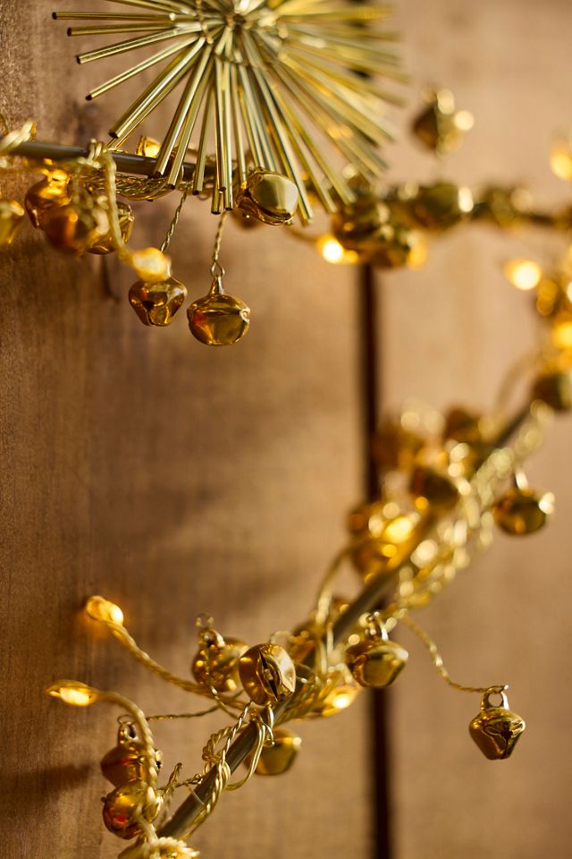 Illuminated Jingle Bell Star #1