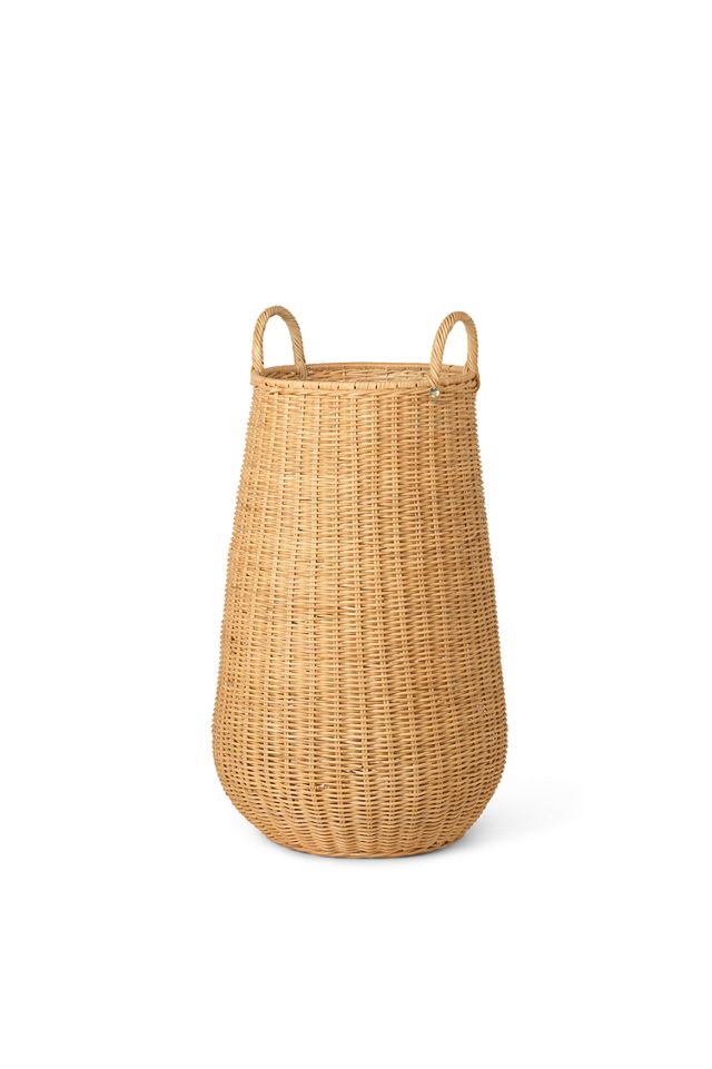 Braided Woven Laundry Basket #1
