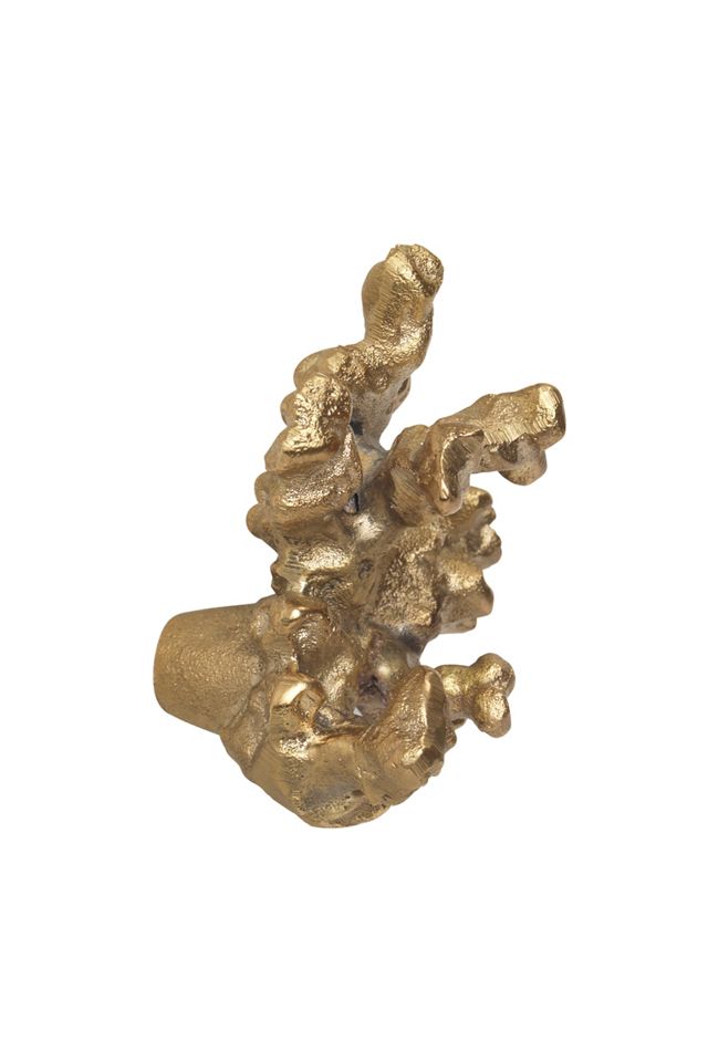 Comber Coral Branch Brass Hook #1