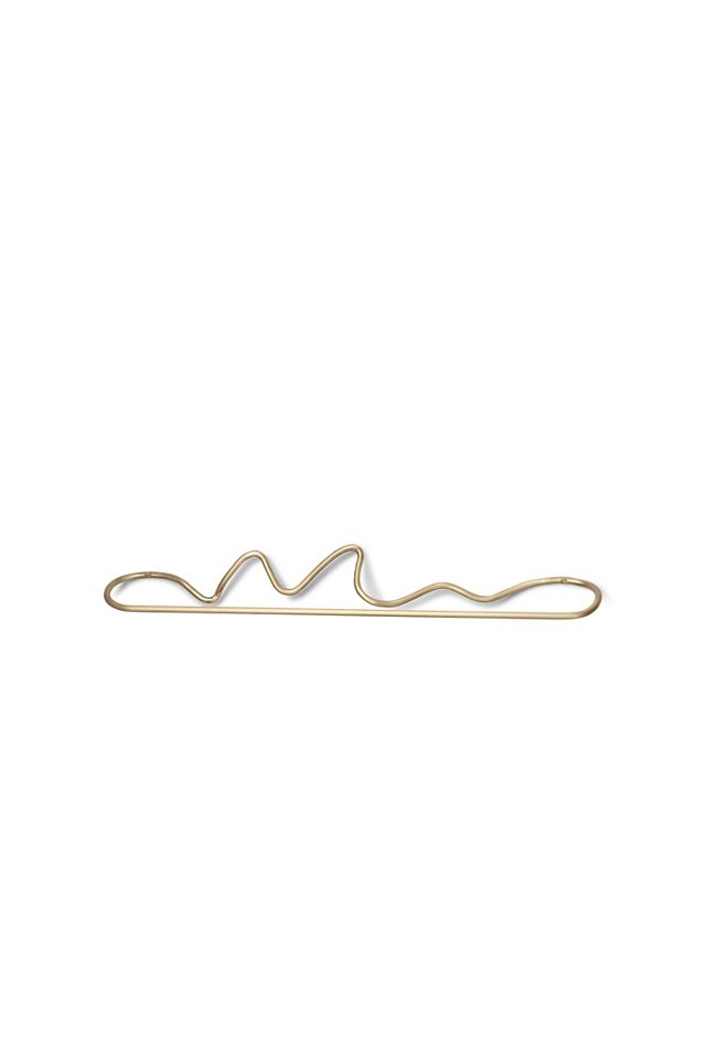 Curvature Brass Towel Hanger #1
