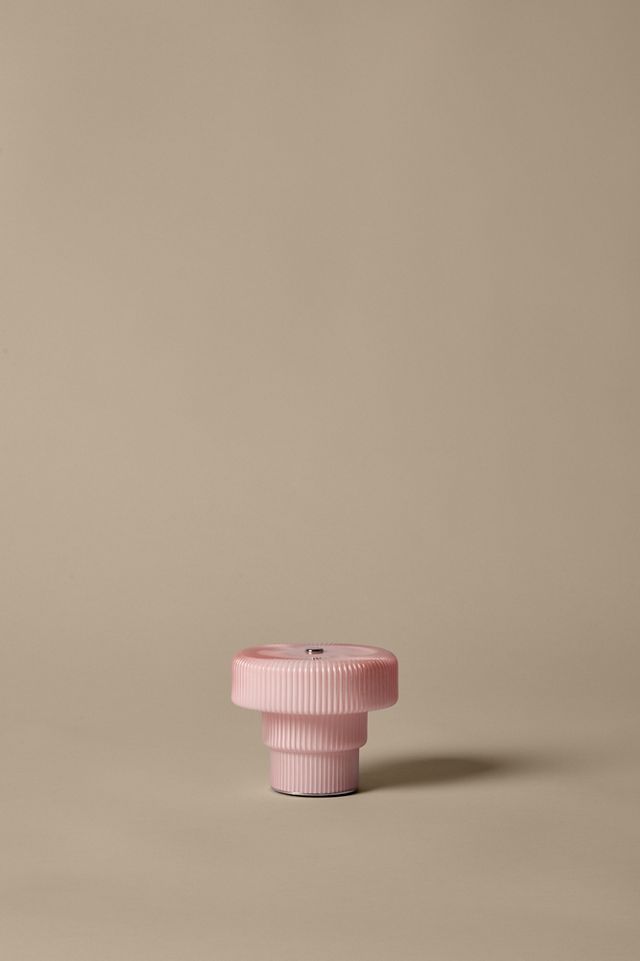 Ferm Living Ripple Painted Glass Portable Lamp #1