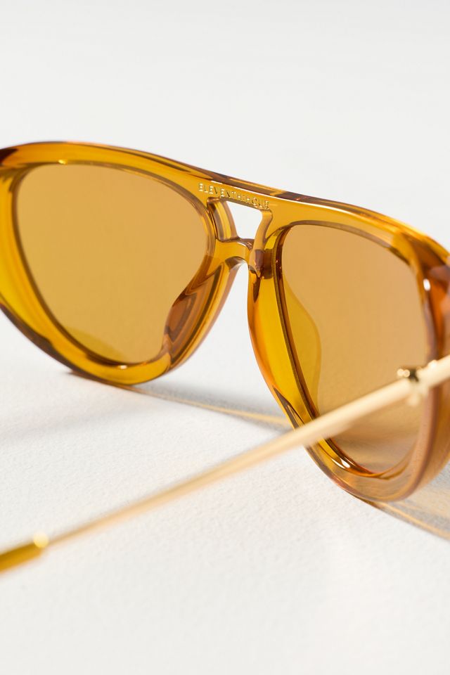 Eleventh Hour Wrapped Aviator Sunglasses #2